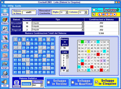 Sistemi Lotto e Superenalotto a Cruciverba