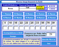 Calcolo della Frequenza in una serie di numeri lotto