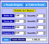 Spoglio Vincite Automatico